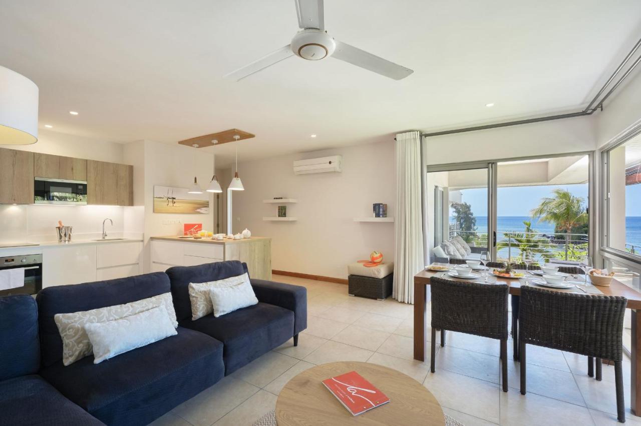 Bon Azur Beachfront Suites & Penthouses With Lov Trou aux Biches Exteriör bild