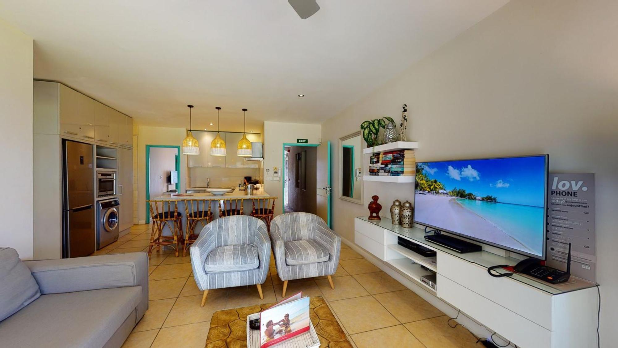 Bon Azur Beachfront Suites & Penthouses With Lov Trou aux Biches Exteriör bild